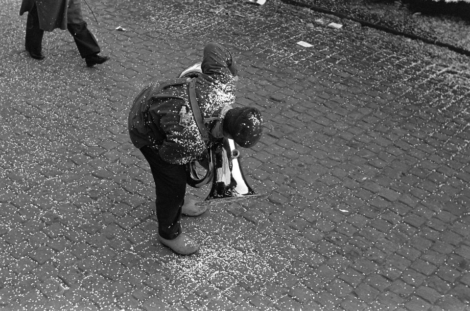 Carnaval 1963. Prins Wannes 1 doet zijn intocht in Bergen op Zoom . De prins dan, Bestanddeelnr 914-8633