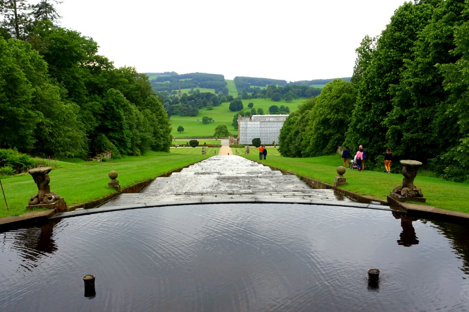 Cascade - Chatsworth House - Derbyshire, England - DSC03630