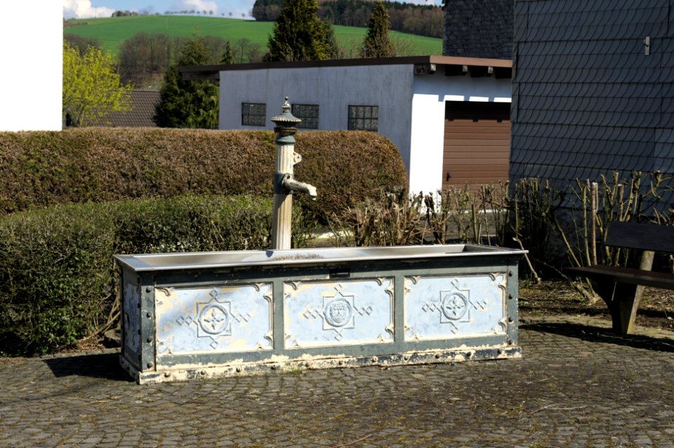 Cast iron fountain Nistertal