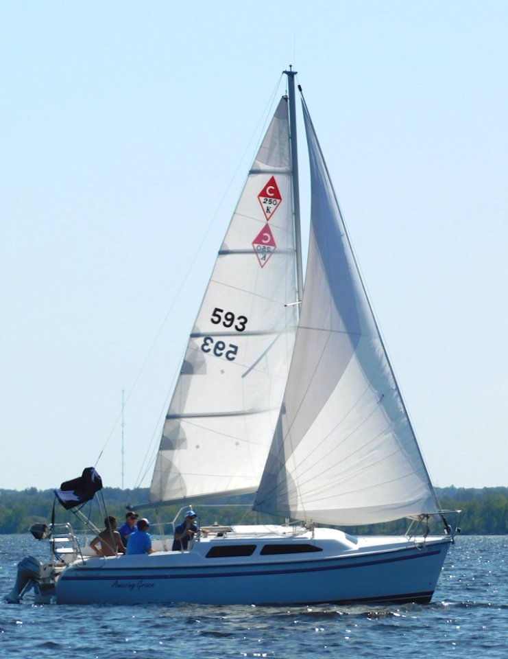 Catalina 250K sailboat Amazing Grace 2226