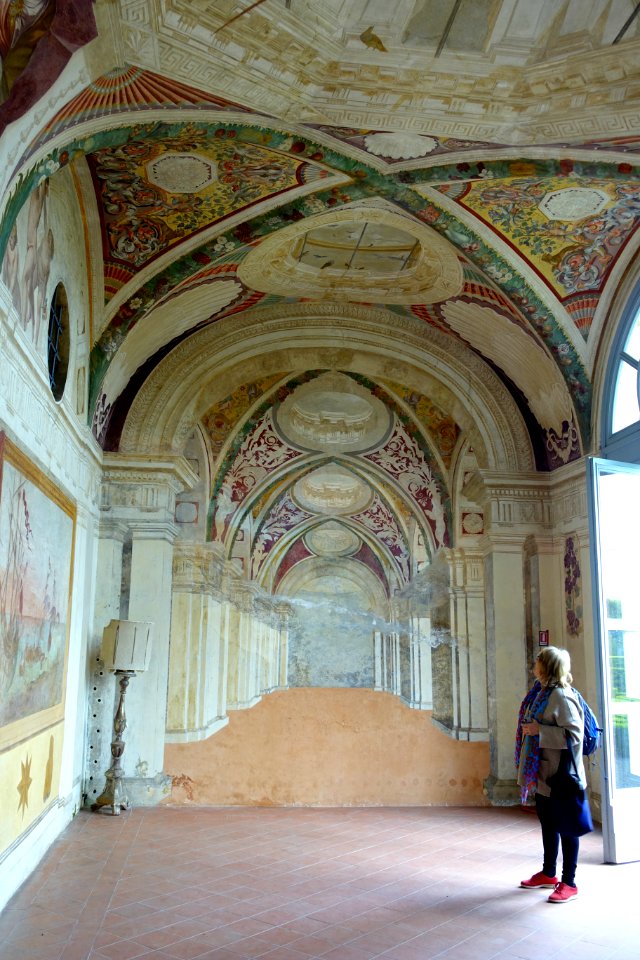 Casino interior - Villa Lante, Bagnaia, Italy - DSC01890