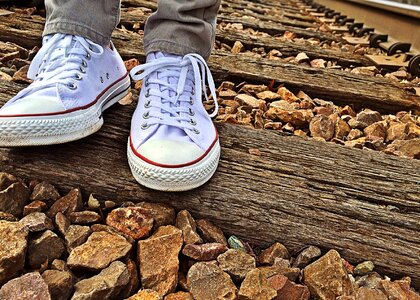 White converse hipster photo