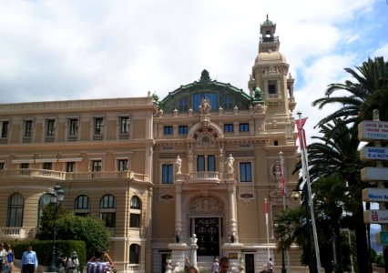 Casino di Monte Carlo, laterale