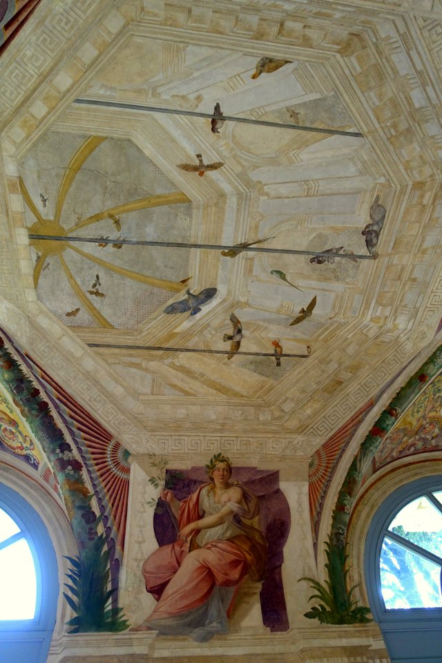 Casino ceiling - Villa Lante, Bagnaia, Italy - DSC01891