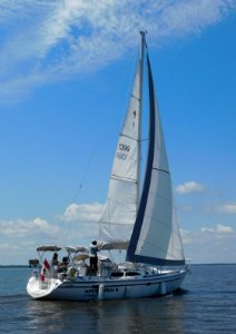 Catalina 36 Mark II sailboat White Spray II 1273