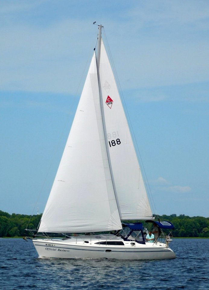 Catalina 309 sailboat Official Business 5004