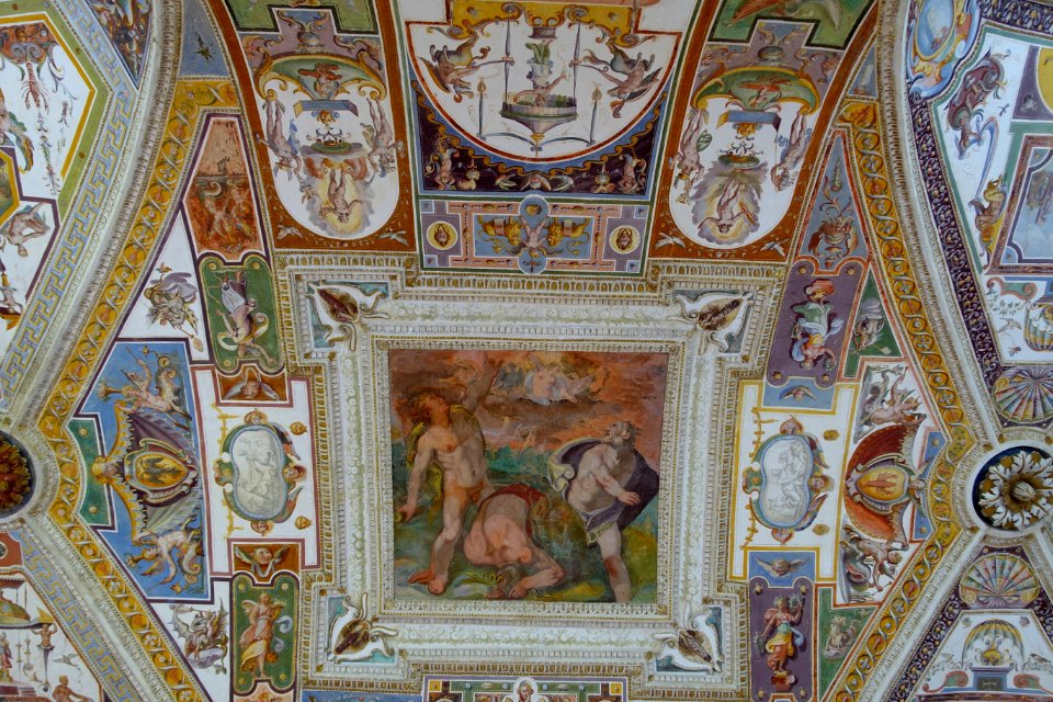 Casino interior - Villa Lante, Bagnaia, Italy - DSC01910