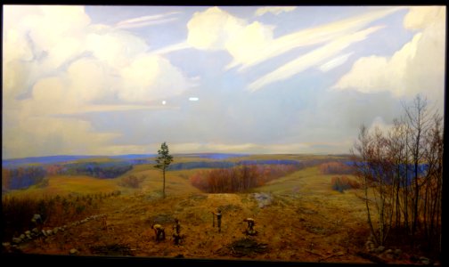 Case 14 - Converting Poor Hardwood to Sawtimber on a Dry Site - Dioramas in the Fisher Museum (Harvard Forest) - DSC07327
