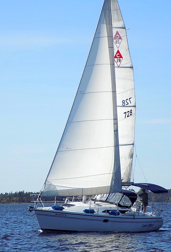Catalina 28 Mark II sailboat Lake Effect 1397