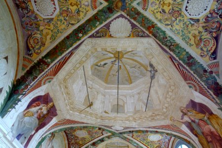 Casino ceiling - Villa Lante, Bagnaia, Italy - DSC01889