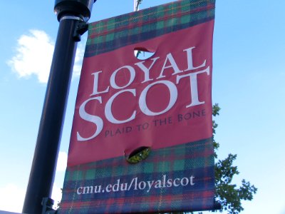 Carnegie Mellon University, Loyal Scot sign photo
