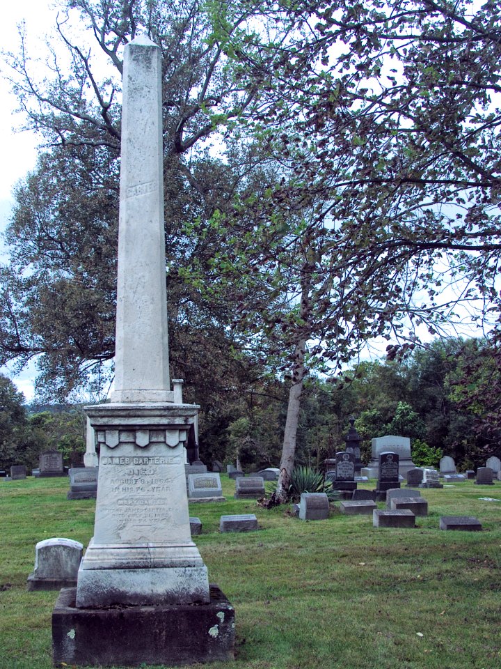 Carter-Cartwright Obelisk, Chartiers Cemetery, 2015-10-04, 05