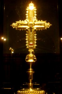 Caspe - Colegiata de Santa Maria la Mayor, Capilla de la Vera Cruz, Lignum Crucis