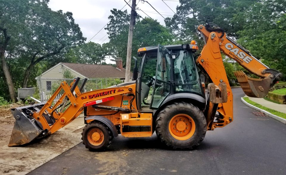 Case backhoe loader - Arlington, MA - 01