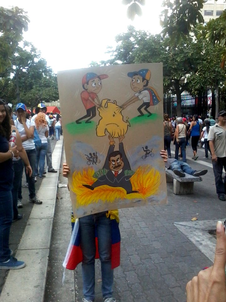 Cartoon Venezuela 2014