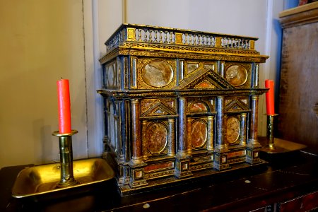 Case with candles - Snowshill Manor - Gloucestershire, England - DSC09559