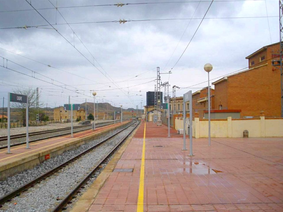 Caspe - Estación de Adif 1