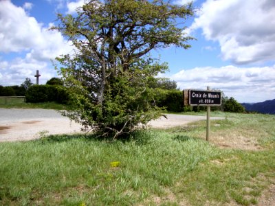 Castanet-le-Haut (Hérault, Fr) col de la Croix de Mounis