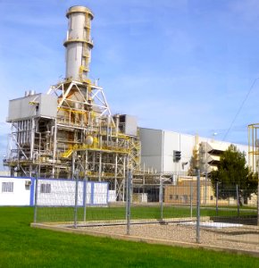 Castejón (Navarra) - Central térmica de ciclo combinado Elerebro (EDP HC Energía), Grupo II (Castejón 3) 01