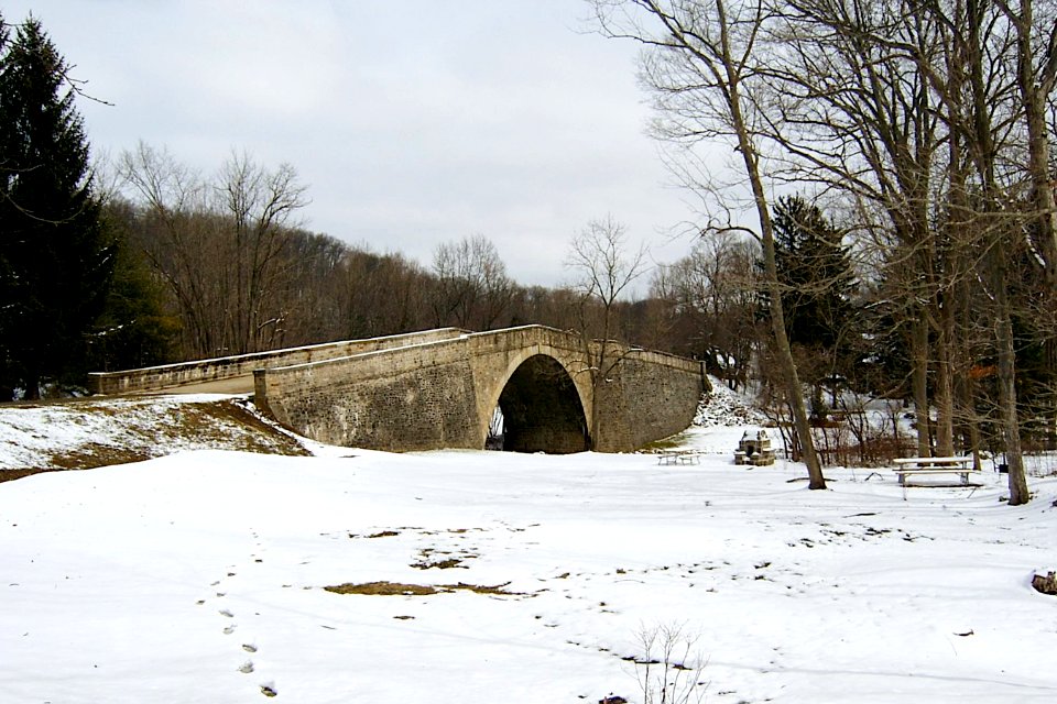Casselman River Bridge, 2014-03-18, 02