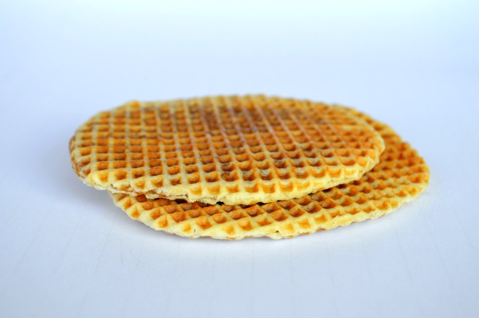 Cassonade-filled waffles