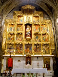 Caspe - Colegiata de Santa María la Mayor, retablo mayor 1