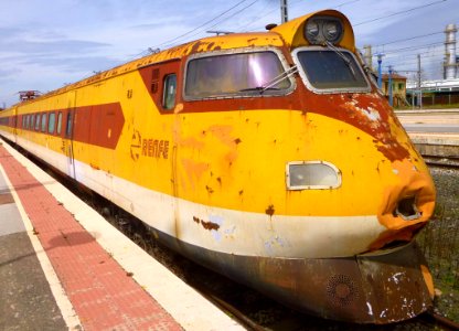 Castejón (Navarra) - Estación de Adif, Renfe Serie 443 (Platanito) 36