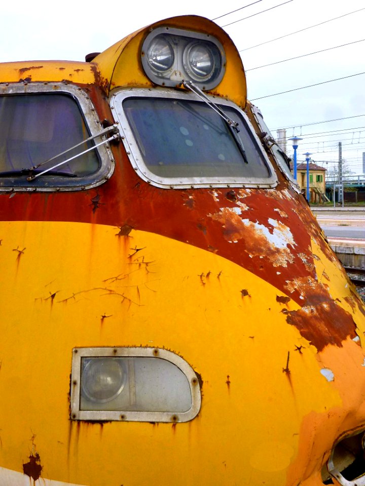 Castejón (Navarra) - Estación de Adif, Renfe Serie 443 (Platanito) 09