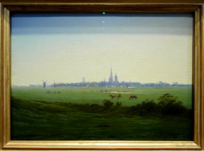 Caspar.David.Friedrich.Wiesen.bei.Greifswald.1822