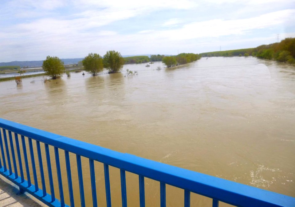 Castejón (Navarra) - Crecida del Ebro, 15 de abril de 2018 - 04