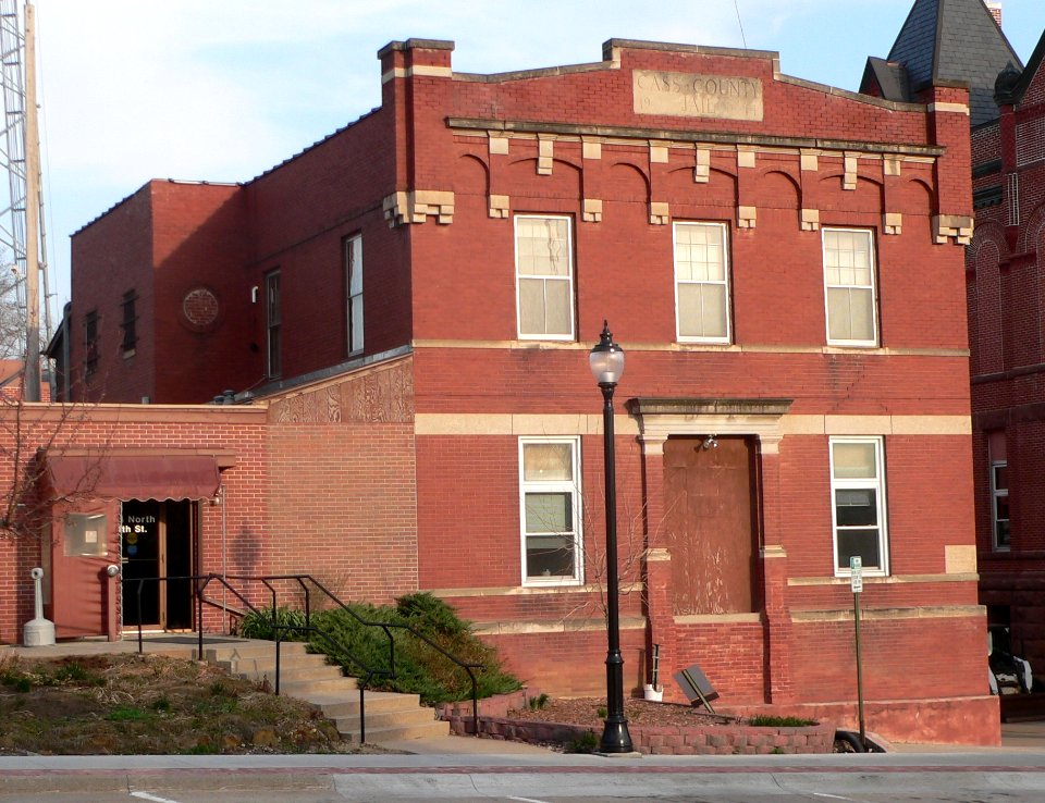 Cass County, Nebraska jail from NW 1
