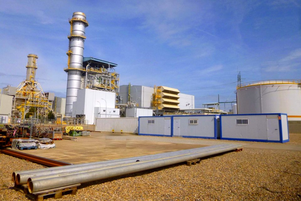 Castejón (Navarra) - Central térmica de ciclo combinado Elerebro (EDP HC Energía), Grupos I (Castejón 1) y II (Castejón 3) 02