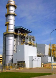 Castejón (Navarra) - Central térmica de ciclo combinado Elerebro (EDP HC Energía), Grupo I (Castejón 1) 01