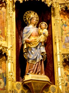 Caspe - Colegiata de Santa María la Mayor, retablo mayor 2