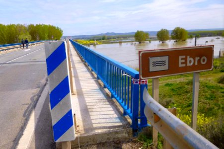 Castejón (Navarra) - Crecida del Ebro, 15 de abril de 2018 - 02