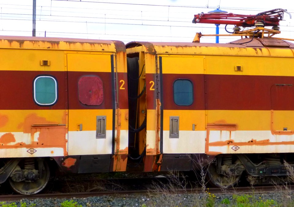 Castejón (Navarra) - Estación de Adif, Renfe Serie 443 (Platanito) 08