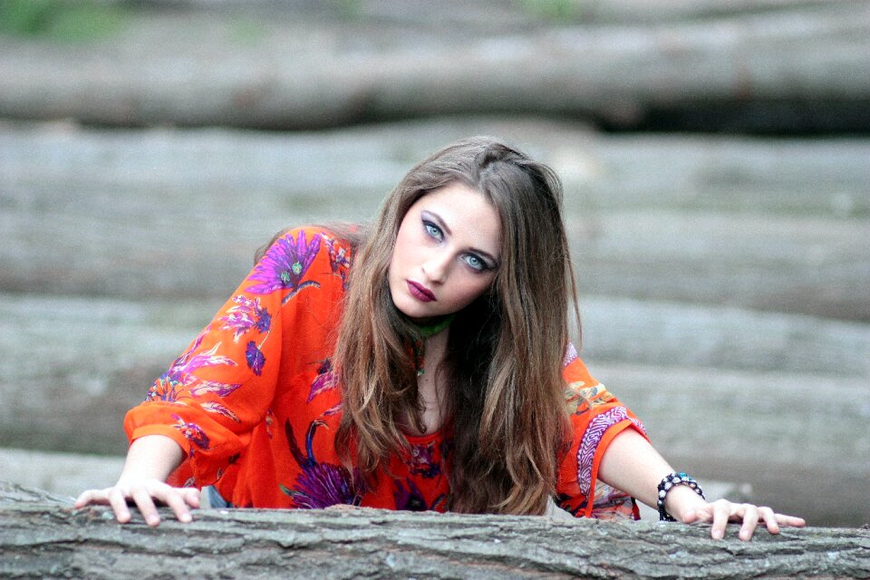 Timber blue eyes beauty