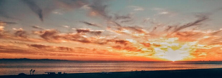 Sunset pacific beach