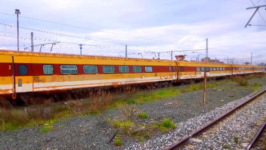 Castejón (Navarra) - Estación de Adif, Renfe Serie 443 (Platanito) 04