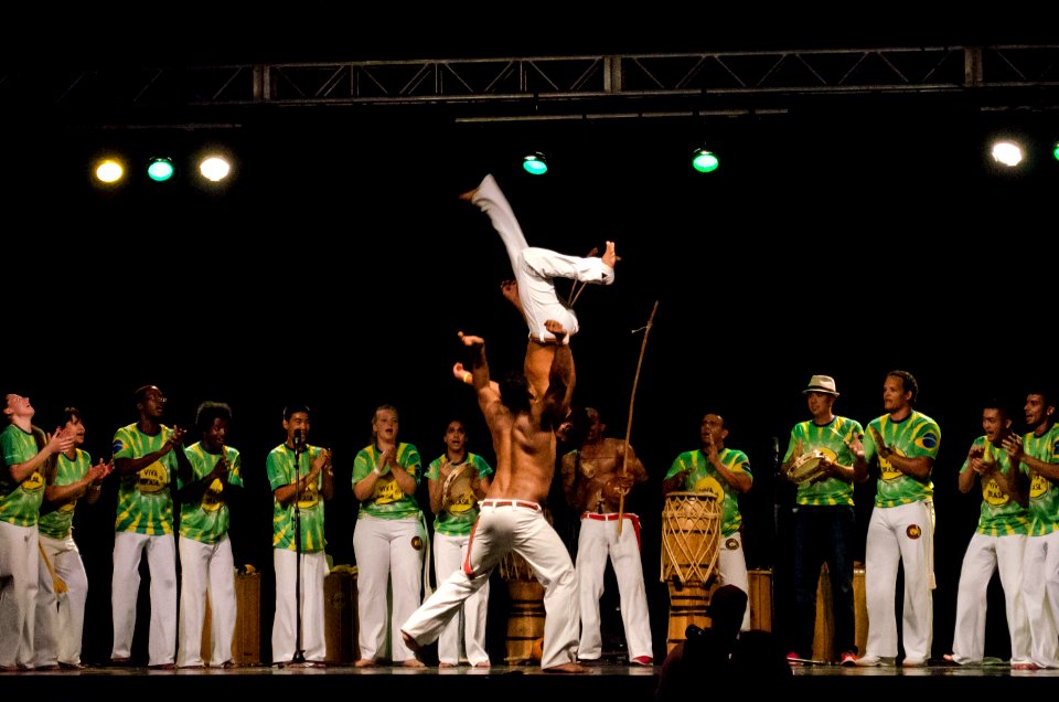 Capoeira at Brazilian pavilion at Folklorama 2013