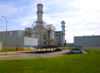 Castejón (Navarra) - Central térmica de ciclo combinado Elerebro (EDP HC Energía), Grupos I (Castejón 1) y II (Castejón 3) 07
