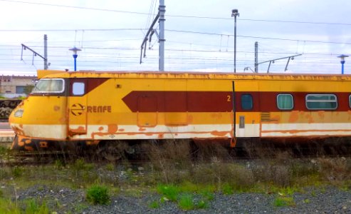 Castejón (Navarra) - Estación de Adif, Renfe Serie 443 (Platanito) 03