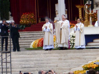Canonization of Ioannes XXIII and Ioannes Paulus II (12) photo