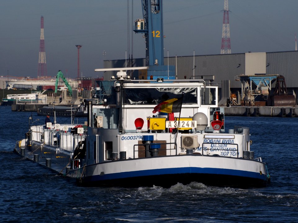 Cantharida (ship, 1960), ENI 06003790, Port of Antwerp pic1