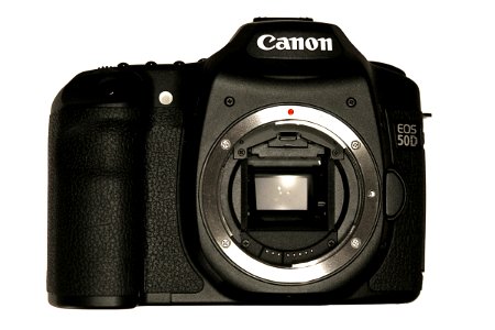Canon EOS 50D front