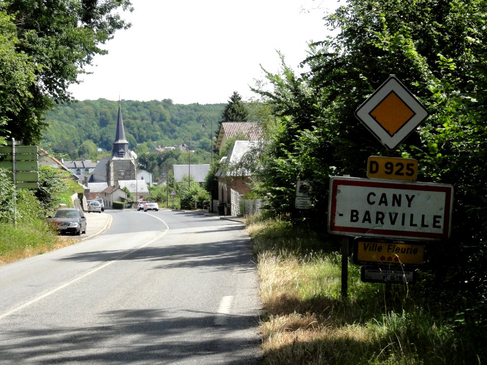 Cany-Barville (Seine-Mar.) entrée de Cany