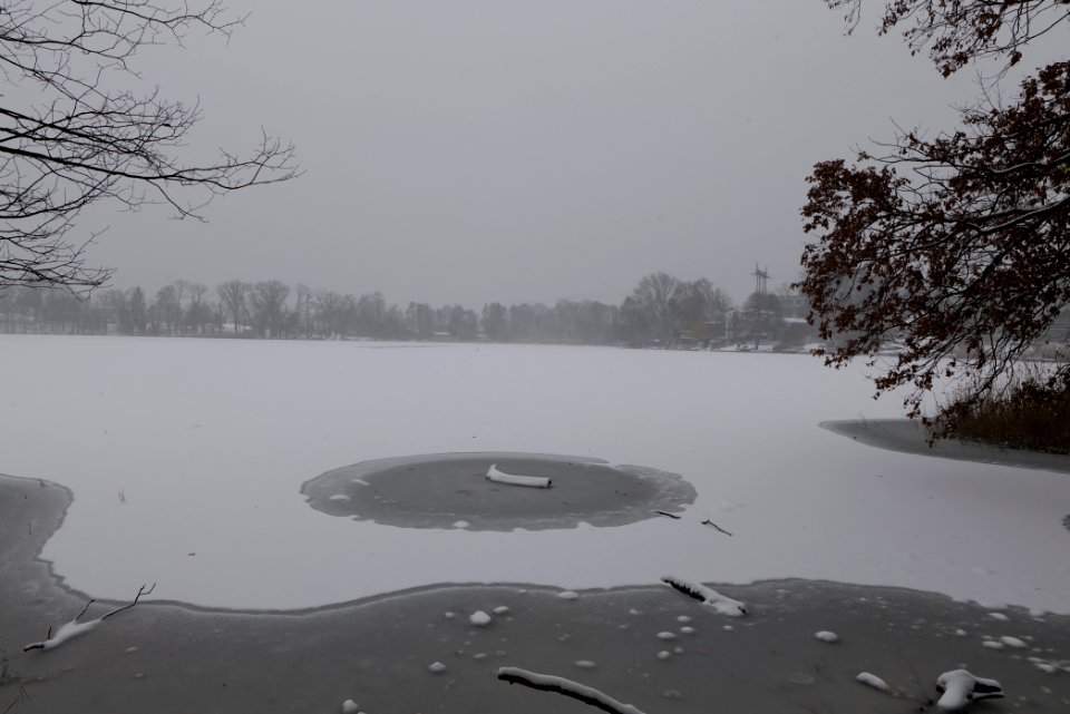 Caputher See with snow 2021-02-07 03