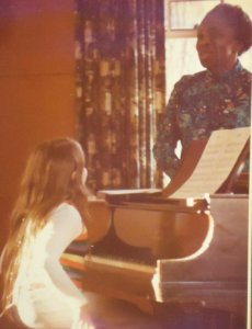 Capitola Dickerson memorial 34 teaching a young girl student