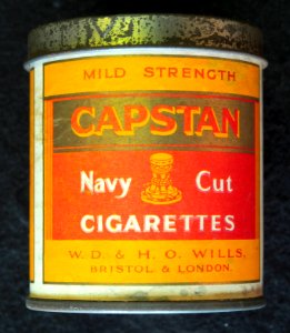Capstan Navy Cut cigarettes tin pic1