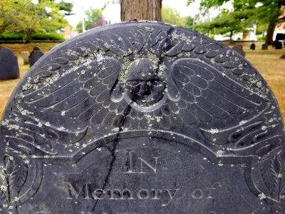 Cap. William Adams, 1787, detail - Old Burying Ground - Arlington, MA - 20200816 091207